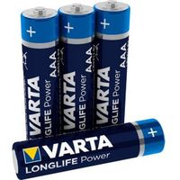 Varta High Energy AAA Alkaline Battery Pack Of 4