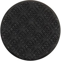 Groves Patterned Button, 17mm, Pack Of 3, Black