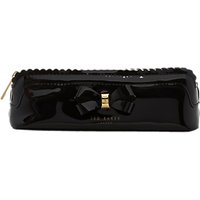 Ted Baker Jass Bow Tri Pencil Case, Black