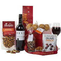 John Lewis Red Wine And Nibbles Gift Box