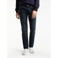 PS By Paul Smith Tapered Fit Crosshatch Jeans, Navy