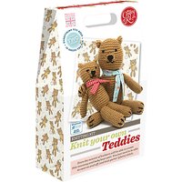 The Crafty Kit Company Knit Your Own Teddies Kit