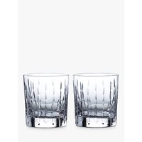 Royal Doulton R&D Collection Neptune Crystal Cut Glass Tumblers, 290ml, Set Of 2