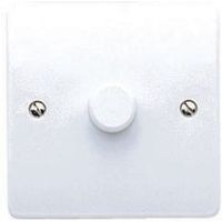 MK 2-Way Single White Dimmer Switch - K1501RPWHI