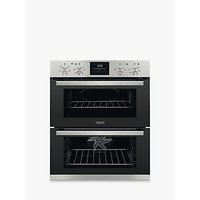 Zanussi ZOF35661XK Built Under Double Oven, Stainless Steel