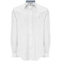 Thomas Pink Finn Classic Fit Shirt, White/Blue