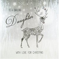Five Dollar Shake Rudolph Daughter Christmas Card