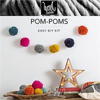 Wool Couture Pom Pom Making Kit, Vibrant