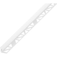 Diall White PVC Internal Edge Tile Trim - 3663602911739