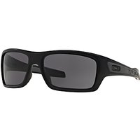 Oakley OO9263 Turbine Rectangular Sunglasses - Black