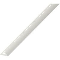 Diall White PVC External Edge Tile Trim - 3663602911715