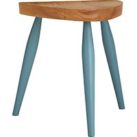 Sitting Firm For John Lewis Croft Collection Packington Side Table - Blue/Natural
