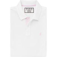 Thomas Pink Brandon Polo Shirt - White/Pink