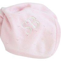 My 1st Years Baby Personalised Cashmere Blanket - Pink