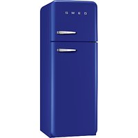Smeg FAB30RF Fridge Freezer, A++ Energy Rating, 60cm Wide, Right-Hand Hinge - Blue