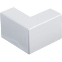 MK ABS Plastic White External Angle Joint (W)25mm - 5017490587244