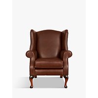 Parker Knoll Oberon Leather Chair - London Saddle