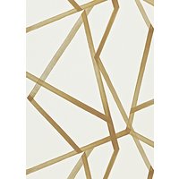 Harlequin Sumi Wallpaper - Ivory/Mustard 110884