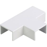 MK ABS Plastic White Flat Tee (W)16mm - 5017490587350