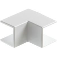 MK ABS Plastic White Internal Angle Joint (W)16mm - 5017490587237