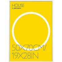 House By John Lewis Aluminium Photo Frame, 50 X 70cm - White
