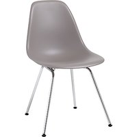 Vitra Eames DSX 43cm Side Chair - Mauve Grey / Chrome
