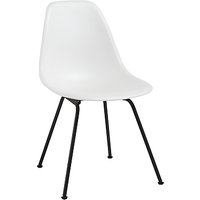 Vitra Eames DSX 43cm Side Chair - White / Black