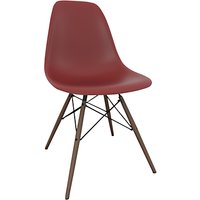 Vitra Eames DSW 43cm Side Chair - Oxide Red / Dark Maple