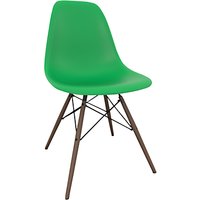 Vitra Eames DSW 43cm Side Chair - Classic Green / Dark Maple