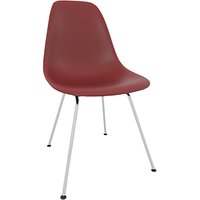 Vitra Eames DSX 43cm Side Chair - Oxide Red / Chrome
