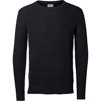 Selected Homme Vince Bubble Jumper - Navy