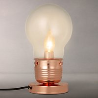 House By John Lewis Watt Table Lamp - Copper
