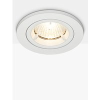 Saxby Recessed Shield MV Tilt Spotlight - White