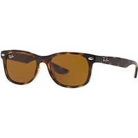 Ray-Ban Junior RB9052S New Wayfarer Sunglasses - Tortoise/Caramel