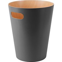 Umbra Wood Wastepaper Bin - Grey