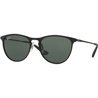 Ray-Ban Junior RJ9538S Oval Sunglasses - Black/Dark Green