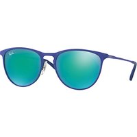 Ray-Ban Junior RJ9538S Oval Sunglasses - Indigo/Mirror Green