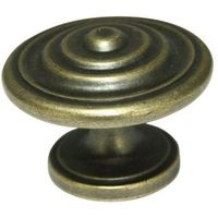 Cooke & Lewis Bronze Effect Round Cabinet Knob Pack Of 1 - 05248728