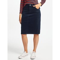Collection WEEKEND By John Lewis Cord Pencil Skirt - Navy