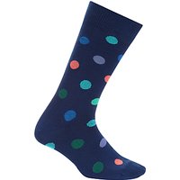 Paul Smith Polka Dot Socks, One Size - Blue