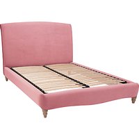 Fudge Bed Frame By Loaf At John Lewis In Clever Velvet, Double - Dusty Rose