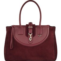 Hill And Friends Lucky Leather Tote Bag - Oxblood