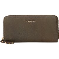 Liebeskind Sally H7 Leather Colourblock Wallet - Olive Green