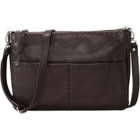 Liebeskind Providence Heavy Stitch Leather Large Across Body Bag - Eagle Brown