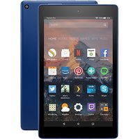 New Amazon Fire HD 8 Tablet With Alexa, Quad-Core, Fire OS, Wi-Fi, 32GB, 8, With Special Offers - Marine Blue