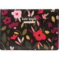 Kate Spade New York Cedar Street Leather Card Holder - Boho Floral