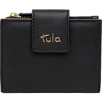 Tula Originals Leather Small Zip Top Purse - Black