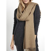 Hush Luxe Lambswool Scarf - Camel
