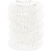 5 Pack Clear Coiled Hair Bobbles