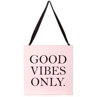 Good Vibes Only Ribbon Canvas